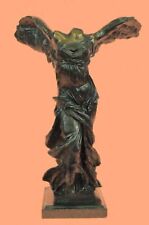 New in Box Nike Goddess Winged Victory of Samothrace Statue Bronze Decorative picture