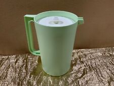 New Tupperware Beautiful Jumbo Pitcher 1 Gallon Pastel Mint Green Color picture