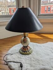 Mackenzie Child's Table Lamp With Original Finial & Shade picture