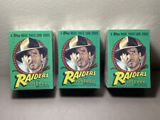 3x Lot 1981 Topps RAIDERS OF THE LOST ARK TRADING CARD SET 88 Sealed picture