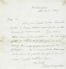 Daniel Webster Offers Assistance To Man Seeking Legislative Help picture