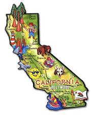 California The Golden State Artwood Jumbo Fridge Magnet picture