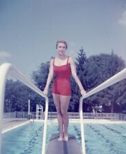 KF11-324 1956 US WOMEN'S OLYMPIC SWIMMING ARMS LEGS RACE 2 1/4