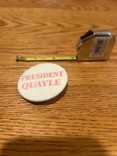 Vintage President Quayle Pin  picture
