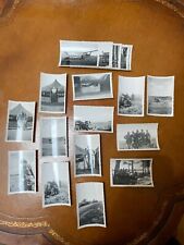 WW2 WWII US Army Lot of 24 Tanks, Artillery Photos Snapshot Grouping picture