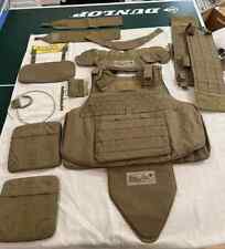 USMC IMTV IMPROVED MODULAR TACTICAL VEST PLATE CARRIER W/ SOFT INSERTS LARGE NEW picture