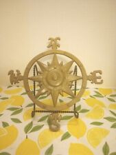 Vintage Brass Wall Compass  picture