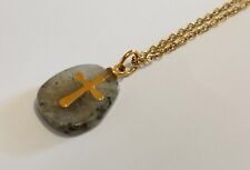 Jerusalem Marble Cross pendant necklace picture