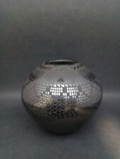 Beautiful Mata Ortiz Hand Painted and Etched Pottery by Viviana Martinez picture