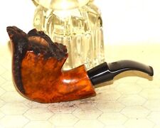 CROWN VIKING HAND MADE IN DENMARK 9mm Filter Tobacco Pipe #B072 picture