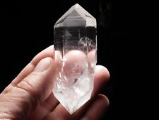 Larger Translucent Double Terminated Tibetan Black Phantom Quartz Crystal 104gr picture