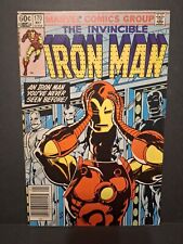 Iron Man #170. 1st Full James Rhodes As Iron Man 1983 High Grade See Photos picture