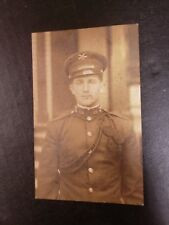 REAL PHOTO POSTCARD RPPC WORLD WAR I ARMY Artillery Corps 1900's  picture