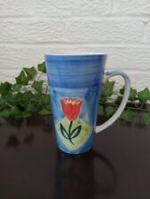 Beautiful Vintage Emerald Collection Oversized Hand Painted Coffee Mug picture