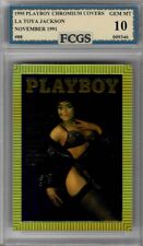 1995 Playboy Chromium Covers La Toya Jackson #88 Graded FCGS 10 GEM MINT picture