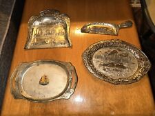 Chicago Worlds Fair Century Of Progress Metal Tray Lot picture
