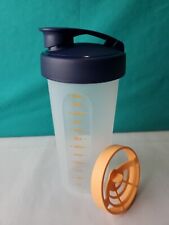 Tupperware Quick Shake Container Sheer And Blue New 20oz / 2.5 Cup New picture