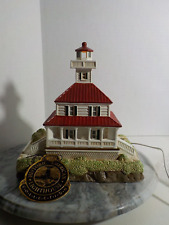2001 Lefton Historic American Lighthouse New Canal, LA. 14920 Illuminated Tested picture