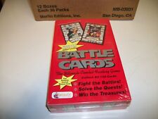 1993 Battle Cards The Ultimate Fantasy Game Sealed Box  36 Packs picture