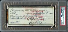 1944 FRANKLIN ROOSEVELT FDR 32nd PRESIDENT SIGNED PERSONAL CHECK AUTO PSA/DNA picture