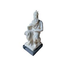 Vintage Italy Michelangelo Horns Of Moses 10 Commandments Sculpture Figurine picture