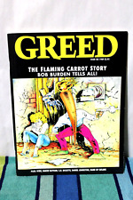 GREED #6 1989 - 1ST APP MILK & CHEESE   DANIEL JOHNSTON ARTICLE picture