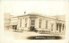 Postcard RPPC 1917 California Chico Bank of Chico occupation 23-11860 picture