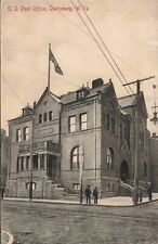 U.S. Post Office Clarksburg West Virginia WV 1908 Postcard picture