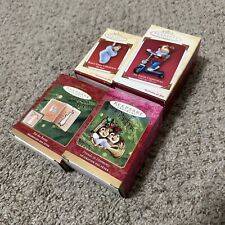 Vintage Y2K Hallmark Keepsake Christmas Ornaments Bundle Lot of 4 Baby Bunny Dog picture