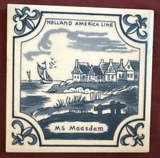 holland america tiles Ms Maasdam Coaster picture