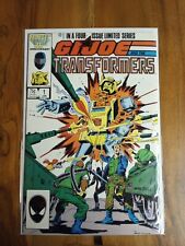G.I. Joe And The Transformers #1 Marvel Comics 1987 1st Meeting Limited Series picture