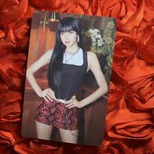 LISA BLACKPINK VOGUE RED Edition Celeb K-pop Girl Photo Card LALISA Red Snake picture