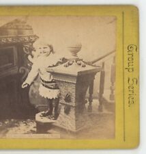 Good Morning Papa Child Genre Stereoview picture