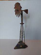 Copper Windmill Rustic Vintage Indoor Decorative Art for desk or shelf picture