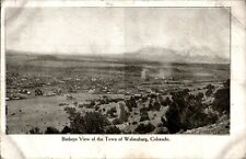 Birdseye View, Walsenburg, Colorado CO Postcard picture