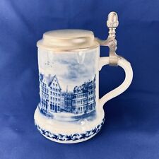 West Germany beer stein ERBO ZINN tankard Willi Geck Beer Tankard Collection picture