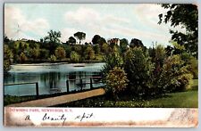 Newburgh, New York NY - Beautiful View of Downing Park - Vintage Postcards picture