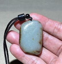 Certified 100% Hetian jade(Nephrite) Raw stone 和田玉籽料原石 picture