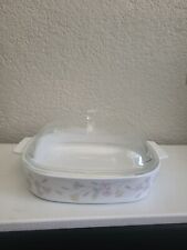 vintage corning ware wildflower casserole 2.5 A-10-B With Lid picture