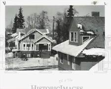 1986 Press Photo The Leopold David home in historic downtown Anchorage, Alaska picture