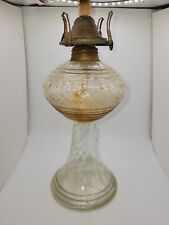 VIntage Ornate Glass Oil Lamp picture