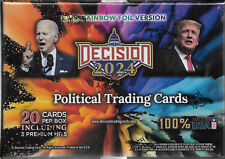 2024 Leaf Decision 2024 Rare Rainbow Foil Version Factory Sealed Hobby Box picture