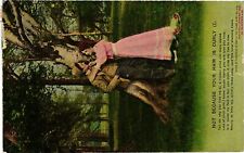 Vintage Postcard- . NOT BECAUSE YOUR HAIR IS CURLY. Posted 1911 picture