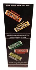 Tums Vintage Matchbook Cover Nature's Remedy Laxative Acid Indigestion Remedy  picture