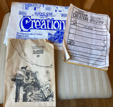 Vintage 1980 10th Anniversary Creations Comic Art Convention Program Book & Bags picture