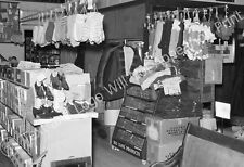 1937 Interior of General Store, Ray, North Dakota Old Photo 13