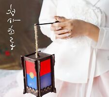 [Cheongsachorong] DIY a Traditional Korean Red-Blue Korean Lantern Making Kit picture