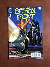 All-Star Section Eight #1 (2015) 9.2 NM DC Key Issue Comic Book High Grade Bat picture