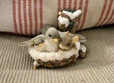 Charming Tails Bird Mouse Figurine 