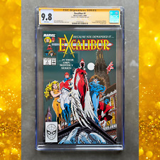 🔥 Excalibur #1 CGC 9.8 Signed by Chris Claremont 1st Appearance of Widget 🔥 picture